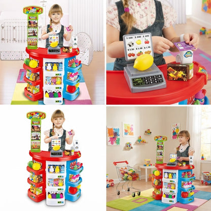 Children's Supermarket Grocery Store Toy Set