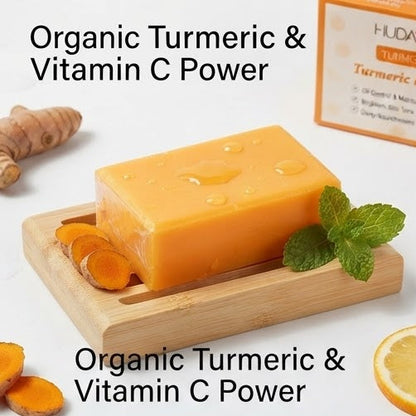 Huda Beauty Turmeric Vitamin C Soap