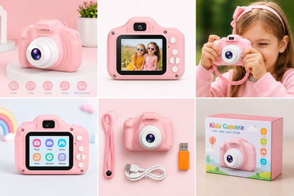 Mini Children Camera X2 Digital Vintage Camera Educational Toys